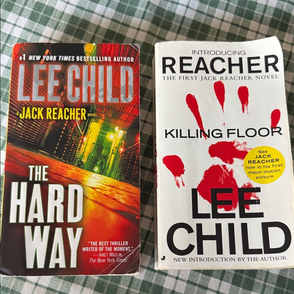 Lee Child Jack Reacher Novels Set
